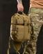 Тактична Нагрудна Сумка 12л Silver Knight Cordura койот розмір 32 х 20 х 18 см buy13205frs фото 10