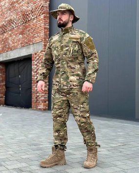 Форма ріп-стоп Кітель з липучками для шевронів + Штани мультикам розмір M for00324frs-M фото