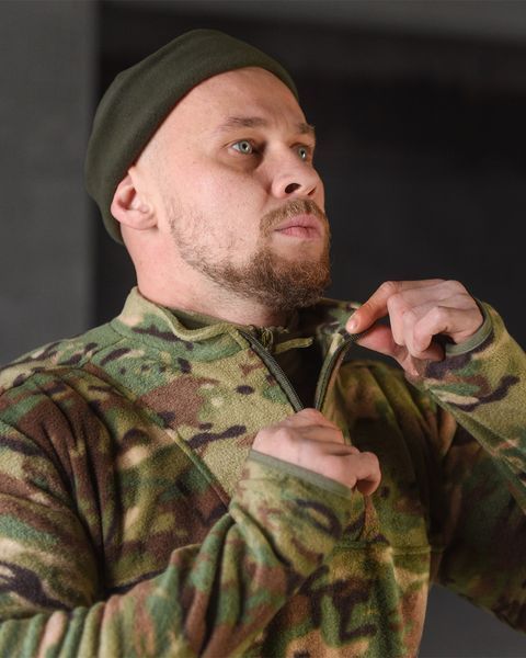 Флісовий Убакс 7.62 з липучками під шеврони мультикам розмір S buy88647frs-S фото