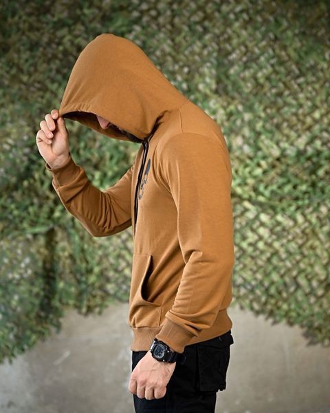 Худі з принтом Girl койот розмір M buy93394frs-M фото