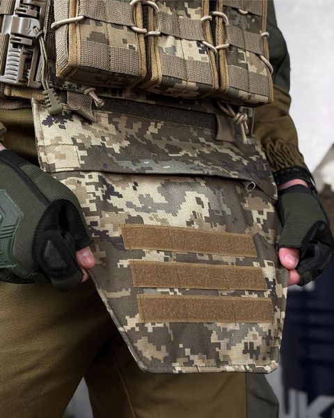 Плитоноска Revenger Cordura з підсумками піксель розмір універсальний buy91262frs фото
