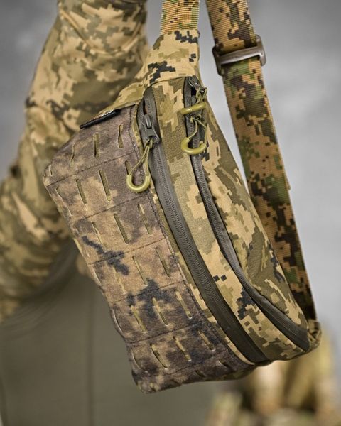 Нагрудна Сумка 7.62 Tactical Oxford піксель розмір 26 х 16 см buy92490frs фото