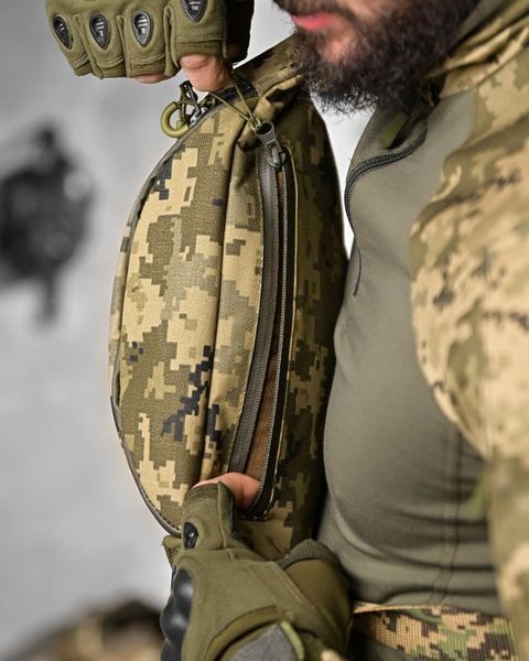 Нагрудна Сумка 7.62 Tactical Oxford піксель розмір 26 х 16 см buy92490frs фото
