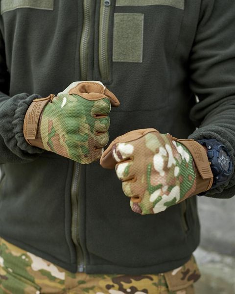 Тактичні Рукавиці з Touch-Screen мультикам розмір M bkr066590frs-M фото