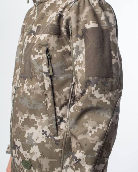 Жіноча Куртка R- Military SoftShell на флісі піксель розмір S for04096frs-S фото