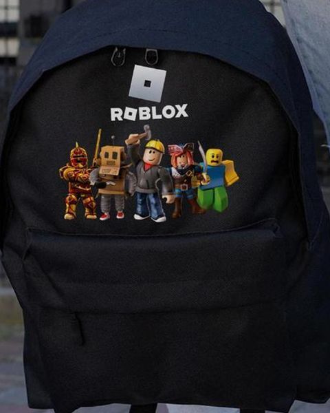Жіночий Рюкзак 19л Without Compact з принтом Roblox чорний 38 х 27 см wb8055245frs фото