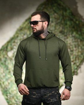 Худі Trenash з принтом Only Guns олива розмір M buy95889frs-M фото