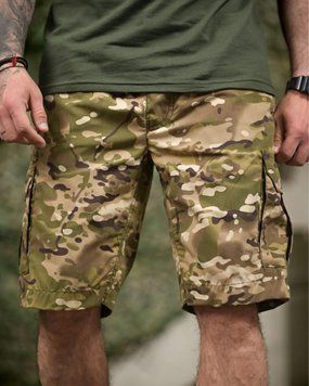 Шорти Patriot з гумкою в поясі мультикам розмір M buy92390frs-M фото