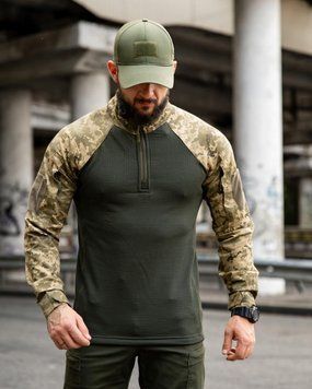 Утеплений Убакс Pligon з липучками під шеврони піксель розмір 3XL buy50418frs-3XL фото