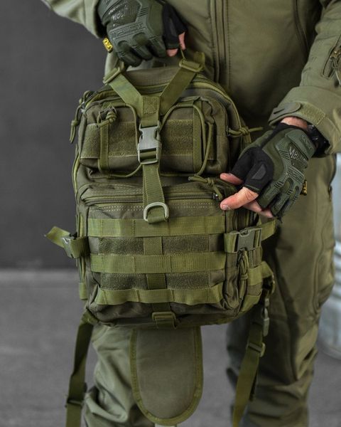 Сумка-Слінг 10л з кріпленням Molle олива buy85622frs фото