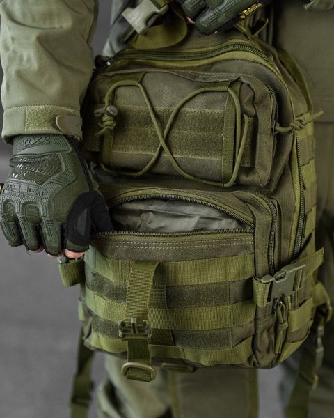 Сумка-Слінг 10л з кріпленням Molle олива buy85622frs фото