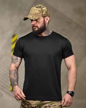 Футболка Selion CoolMax з принтом Love чорна розмір M buy95613frs-M фото