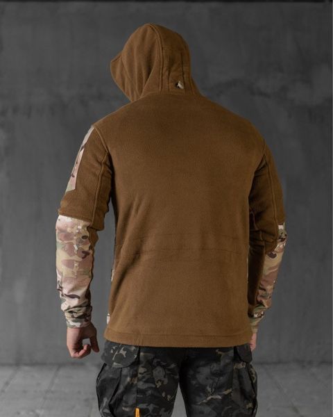 Флісова Кофта Battle Combo з капюшоном койот розмір M buy83955frs-M фото