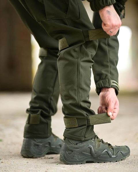 Форма Dementioz SoftShell Куртка з капюшоном + Штани олива розмір L buy94163frs-L фото