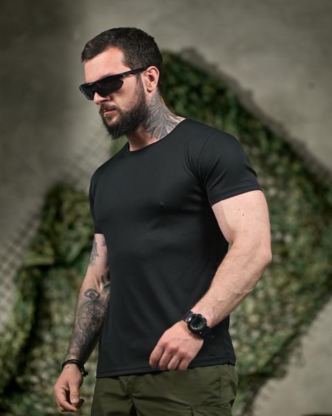 Футболка Coolmax з принтом Veteran чорна розмір XL buy96395frs-XL фото