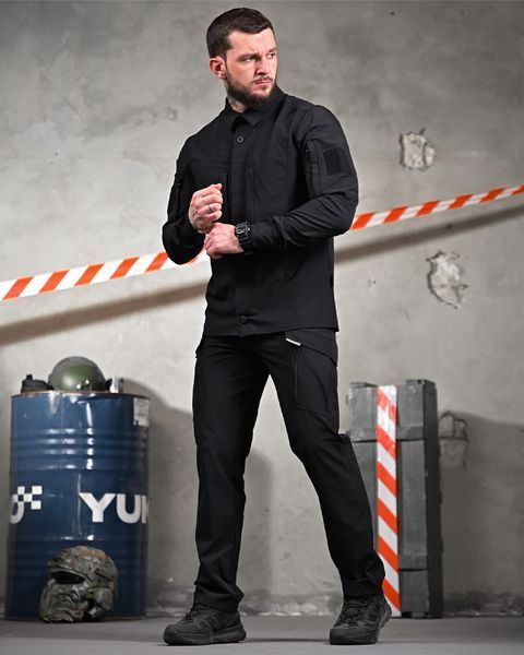 Костюм Поліція Oblivion Tactical Urban Сорочка + Штани чорний розмір S buy92901frs-S фото