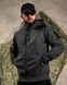 Флісова Кофта 7.62 Tactical Hexagon Hybrid соти з капюшоном сіра розмір 2XL buy97901-2XL фото 3