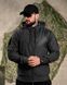 Флісова Кофта 7.62 Tactical Hexagon Hybrid соти з капюшоном сіра розмір 2XL buy97901-2XL фото 1