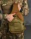 Нагрудна Сумка 6л Silver Knight Oxford з кріпленням Molle койот розмір 26 х 19 х 10 см buy88095frs фото 2