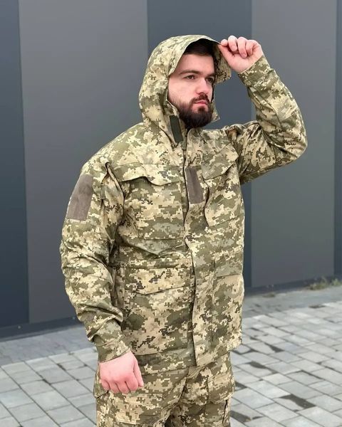 Костюм R-Military 3в1 Куртка та Штани з наколінниками + Убакс піксель розмір M for00693frs-M фото