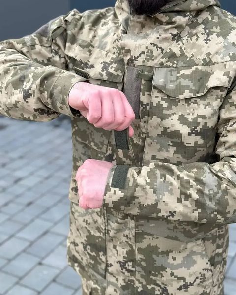 Костюм R-Military 3в1 Куртка та Штани з наколінниками + Убакс піксель розмір M for00693frs-M фото