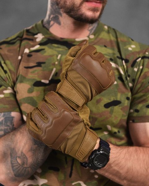 Тактичні Рукавиці Wallizard Tactical койот розмір XL buy20740frs-XL фото