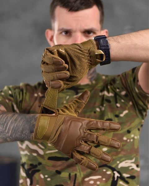 Тактичні Рукавиці Wallizard Tactical койот розмір XL buy20740frs-XL фото
