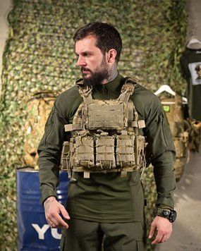 Плитоноска 7.62 Tactical з підсумками та системою швидкого скиду піксель buy993111frs фото