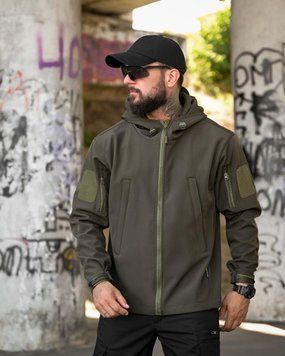 Тактична Куртка 7.62 Tactical Darmamu SoftShell на флісі олива розмір S buy97134frs-S фото