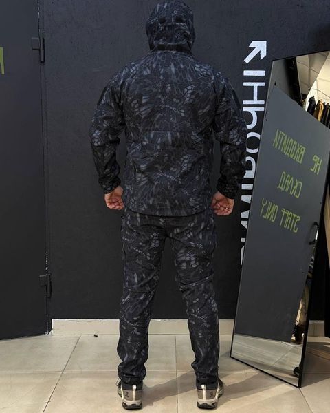 Костюм Piton SoftShell на флісі Куртка + Штани чорний розмір L for04155frs-L фото
