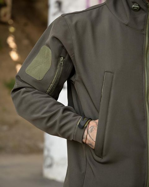 Тактична Куртка 7.62 Tactical Darmamu SoftShell на флісі олива розмір S buy97134frs-S фото