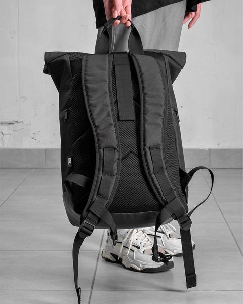 Жіночий Рюкзак Rolltop 30л Without Reflective з принтом 1702 чорний 42 х 26 см wb8048907frs фото