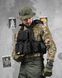 Плитоноски Single Sword Cordura з підсумками та кріпленням Molle чорна  buy87517frs фото 3