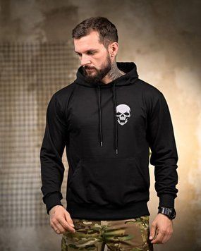 Худі двохнитка з принтом Слабким чорне розмір M buy93318frs-M фото