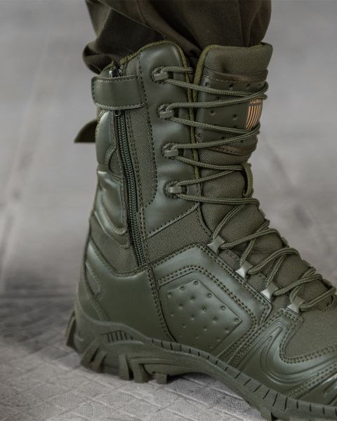 Берці Prometey зі вставками Cordura олива розмір 41 buy89543frs-41 фото