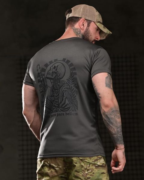 Футболка Born Of War Coolmax з принтом Si Vis Pacem Para Bellum сіра розмір S buy96902frs-S фото