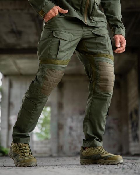 Посилена Форма Поліція Oblivion Tactical Revolut Куртка + Штани олива розмір S buy97396frs-S фото