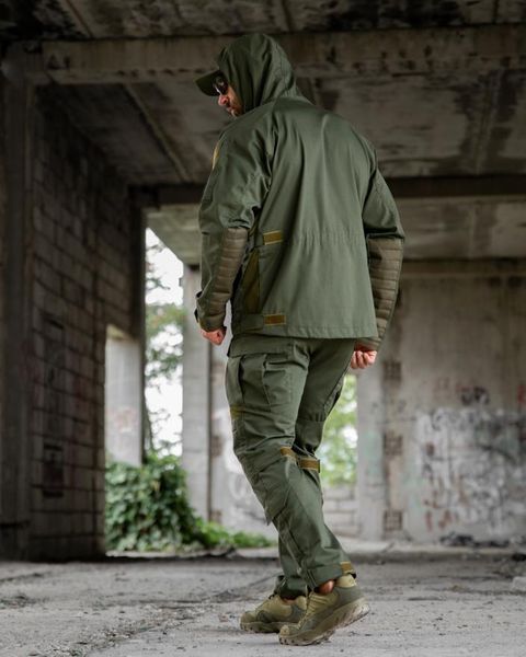 Посилена Форма Поліція Oblivion Tactical Revolut Куртка + Штани олива розмір S buy97396frs-S фото