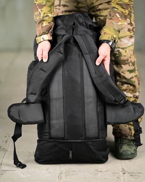 Рюкзак 70л Monte з кріпленням Molle чорний розмір 72&times;34&times;27 см  buy94065frs фото