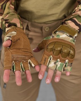 Тактичні рукавички mechanix m-pact 3. Мультикам ВТ6048 26634 фото