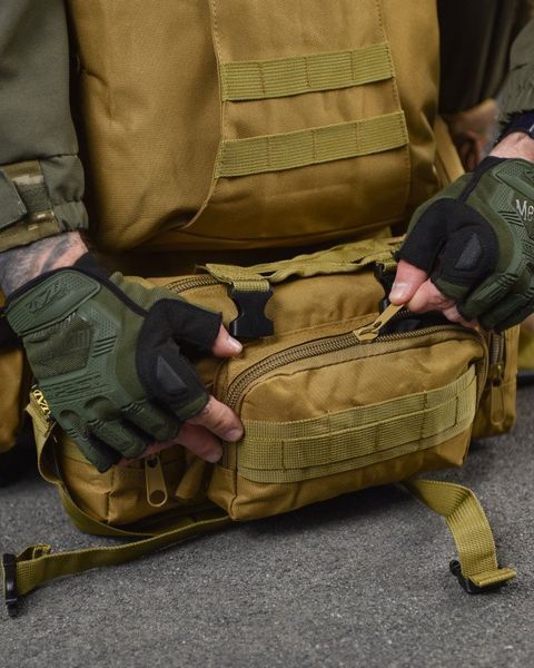 Рюкзак 55 л Bresh Cordura 1000D койот розмір 50х32,5х34 см buy11931frs фото