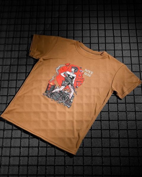 Футболка Coolmax з принтом Born Of War койот розмір S buy96188frs-S фото