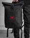 Рюкзак Rolltop 30л Without з принтом Spider Man чорний 42х 26 см wb8055262frs фото 4