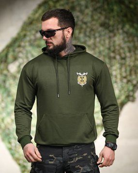 Худі Trenash з принтом Вірний Завжди олива розмір M buy95888frs-M фото