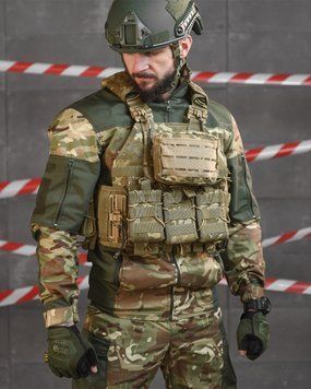 Плитоноска Nixon Cordura з підсумками та 4-ма точками скиду піксель розмір під плити 25 х 30 см buy87091frs фото
