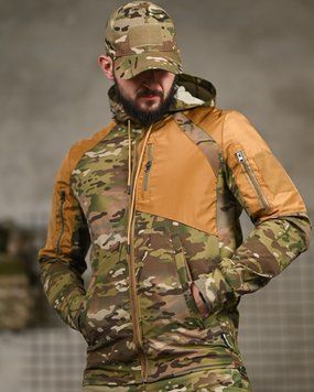 Вітровка 7.62 Tactical Combo з капюшоном мультикам розмір M buy96048frs-M фото