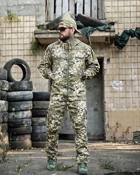 Форма Gecktar саржа Куртка з липучками під шеврони + Штани піксель розмір 44-46 buy91695frs-44-46 фото