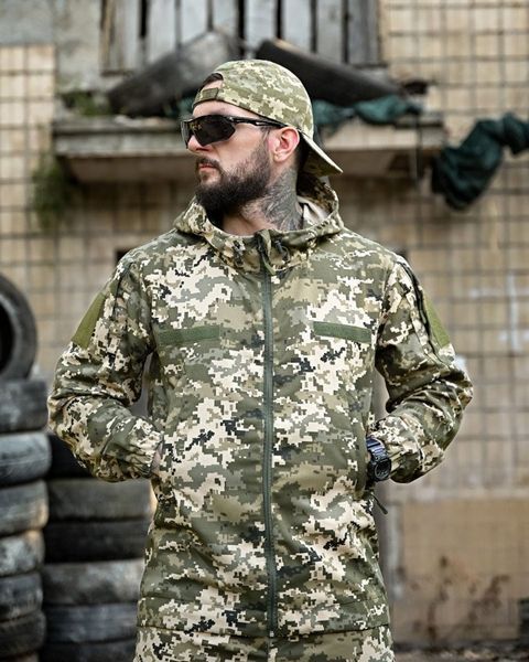 Форма Gecktar саржа Куртка з липучками під шеврони + Штани піксель розмір 44-46 buy91695frs-44-46 фото