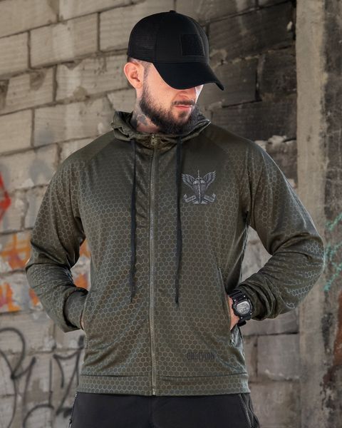 Худі Oblivion Tactical Coolmax з принтом Завжди Перші олива розмір S buy97310frs-S фото