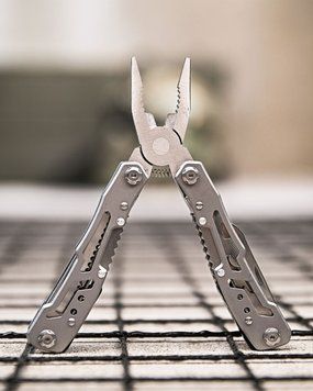 Мультитул Steel з нержавіючої сталі сріблястий розмір 10,5x5,5x2 см buy93300frs фото